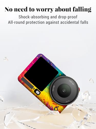 for DJI Action 6 Skin Full Body Wrap, Anti-Scratch Waterproof Protective Sticker, Full Coverage Action Cam Wrap, for DJI - Additional View