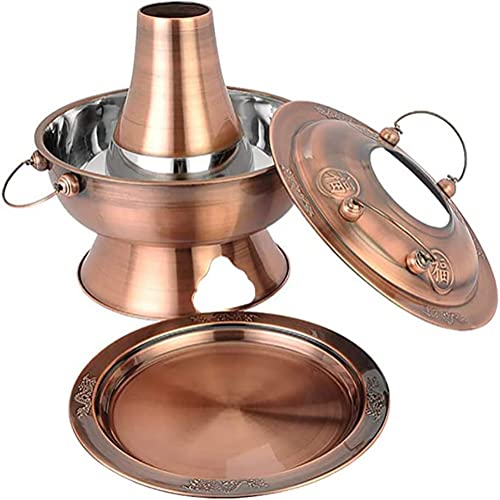 Olla de Pekín tradicional de 32 cm para evitar que tus caldos chinos pierdan calor 7