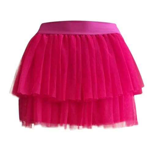 Jupe plissée en tulle anti-froissement coupe évasée pour robe de fête confortable