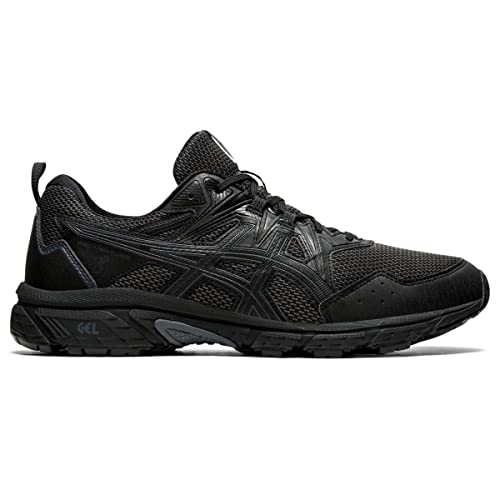 ASICS Men's Gel-Venture 8 Running Shoes, 11, Black/Black