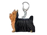 Miniblings Yorkshire Terrier Porte-clé Porte-clés Animal Chien Animal - Bijoux Mode Main I I Pendentif Trousseau de clés Porte-Clef