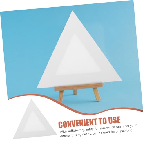 Tablero de lienzo triangular y panel para dibujo resistente de pintura artística 3