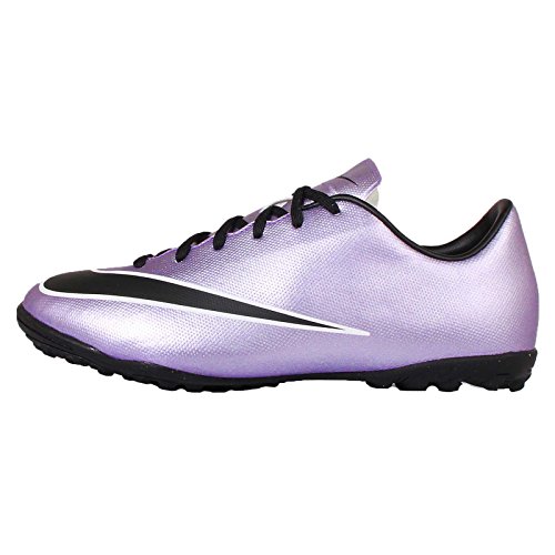 Nike Youth Mercurial Victory V Turf Shoes [Urban Lilac/Bright Mango/Black] (10C)