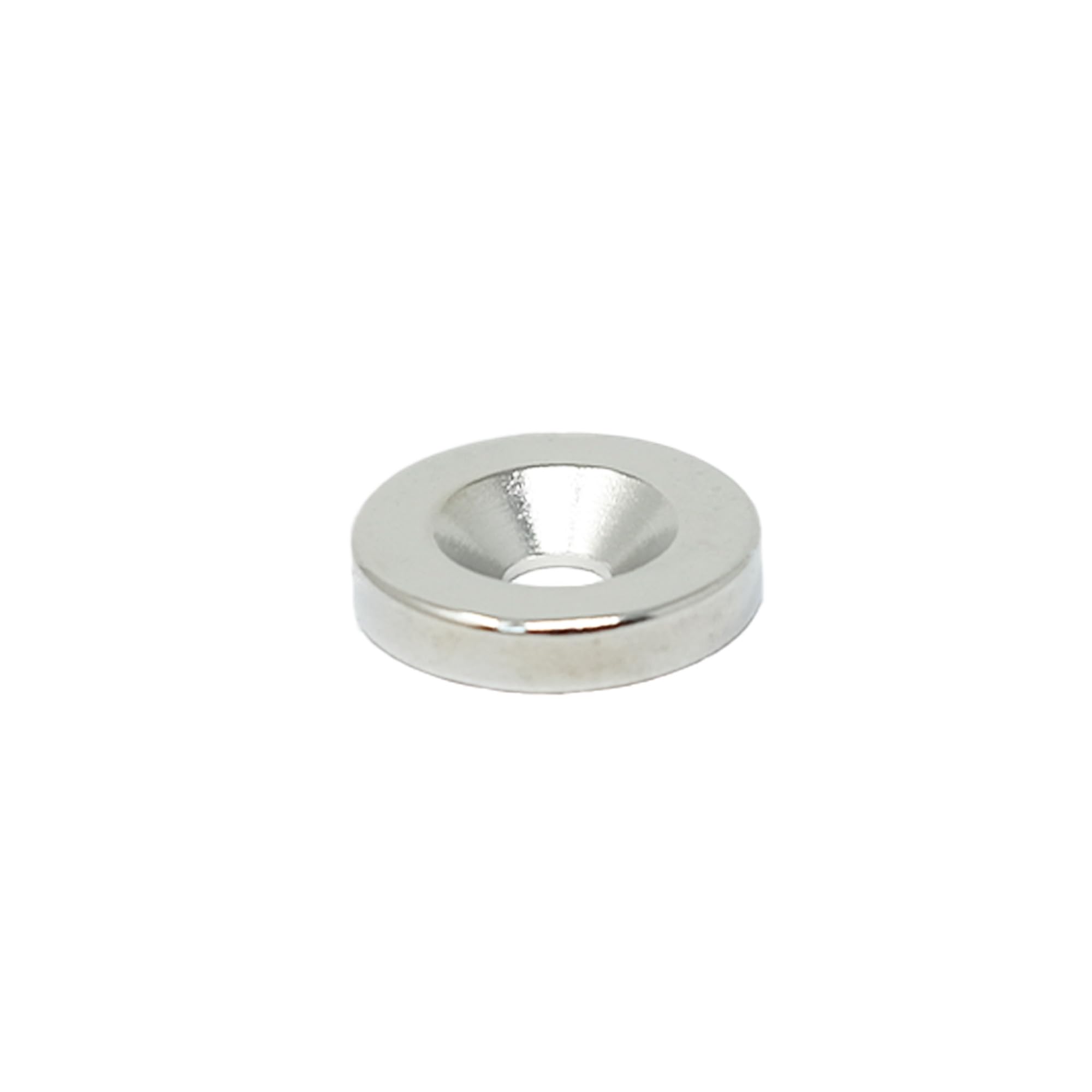 Magnete Neodimio Per Arti, Artigianato, Produzione Di Modelli, Fai -Da -Te, Hobby, Ufficio E Casa - 20mm Dia x 4mm Di Spessore x 5,2mm C/Lavello - Traino Da 6,7 ​​kg - Pacchetto Di 20 Anni