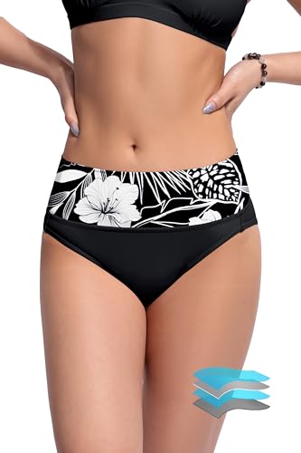 Image of Beautikini Period Swimwear Bikini Menstrual Swim Bottoms Leakproof Bathing Suits for Teens Girl