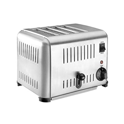 Lacor - 69294 - Tostadora Buffet Inox 4 Ranuras 2240w- Gris