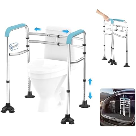 UGarden Stainless Steel Toilet Safety Rail Cover