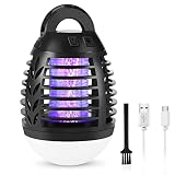 PRODCA Bug Zapper for Indoor & Outdoor, Rechargeable Mosquito Trap, Electric Mosquito Zapper, Fly Za