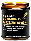 Writer Candle, Gifts for Writers, Author Gifts, Best Book Writer Gift for Women and Men, Unique...