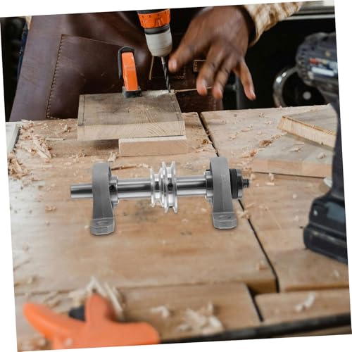 Máquina de carpintería DIY soporte de husillo para torneado y corte estable 6