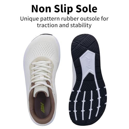 Image of Womens Arch Support Walking Shoes Wide Toe Box Orthotic Sneakers Tennis Shoes for Plantar Fasciitis Pain Relief Size 6-11