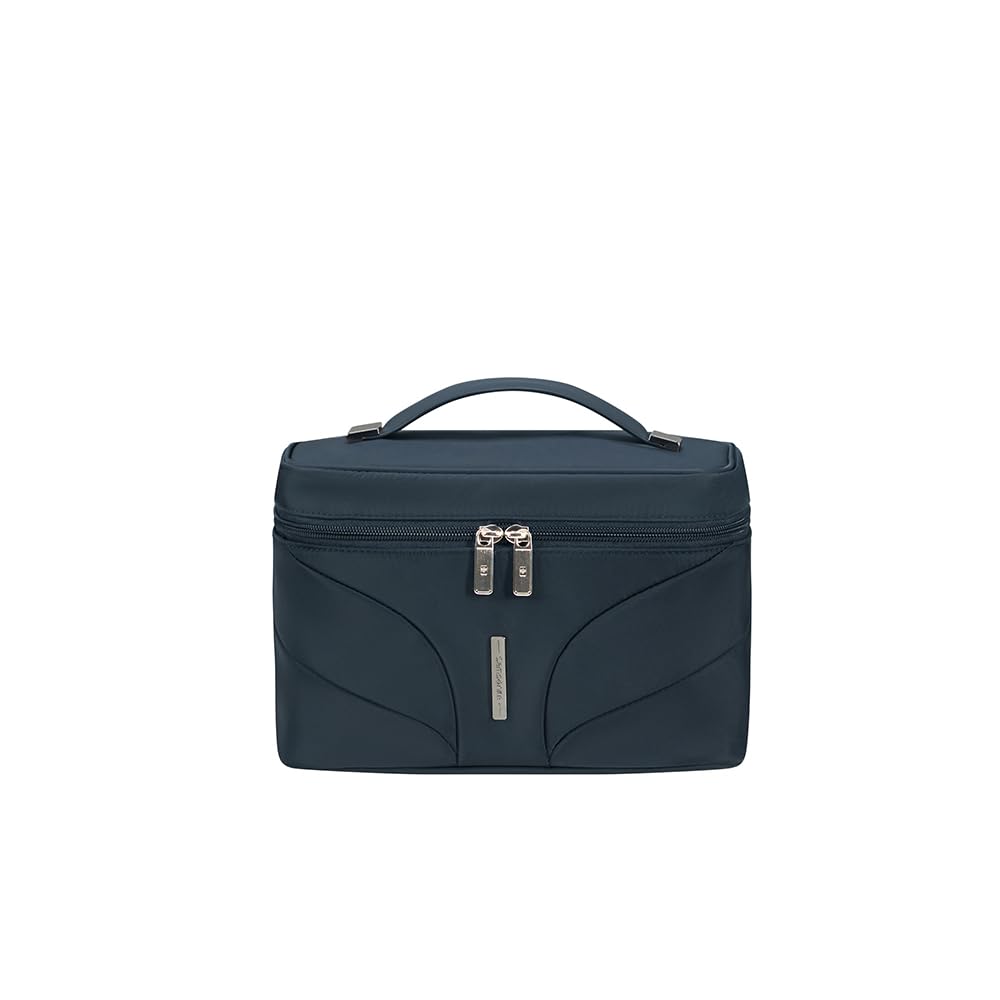 Kit di toilette Samsonite Attrix - Custodia cosmetica, 24 cm, blu (blu in acciaio)