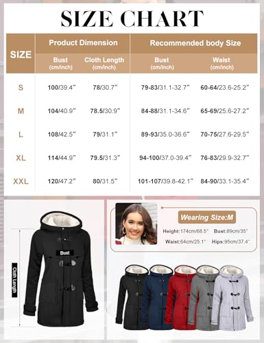 Damen Mantel Nadeer Plüsch Jacke Trenchcoat für Winter