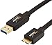 AmazonBasics USB 3.0 Charger Cable - A-Male to Micro-B - 9 Feet (2.7 Meters)