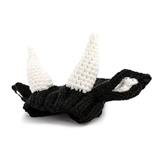Zoo-Snoods-Bull-Costume-Warm-Knit-Cow-Dog-Snood-Wrap-for-Pets-Neck-Ear-Cover-Protection-for-Halloween-Winter-Medium Zoo Snoods Bull Costume Warm Knit Cow Dog Snood Wrap for Pets Neck Ear Cover Protection for Halloween Winter Medium