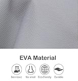 GUKOY 2 Stück Regenponcho Regenmantel Herren Damen Wasserdicht, Eva Regenbekleidung Regencape Regenjacke Regen Zubehör für Wandern Radfahren Camping und Reisen (Grau+Grau)