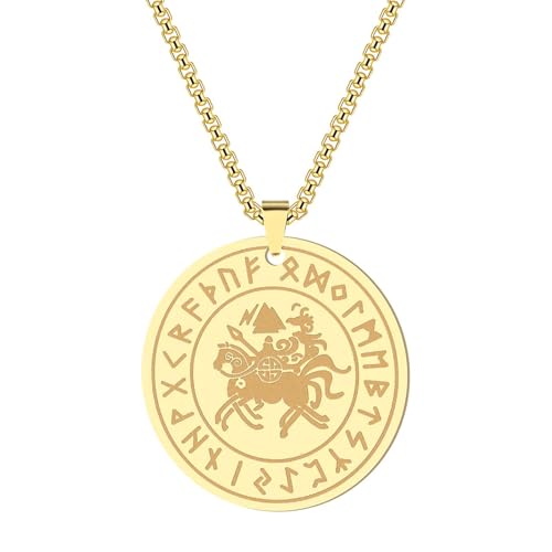 Amulette runique d'Égypte ancienne : collier totem pour le quotidien