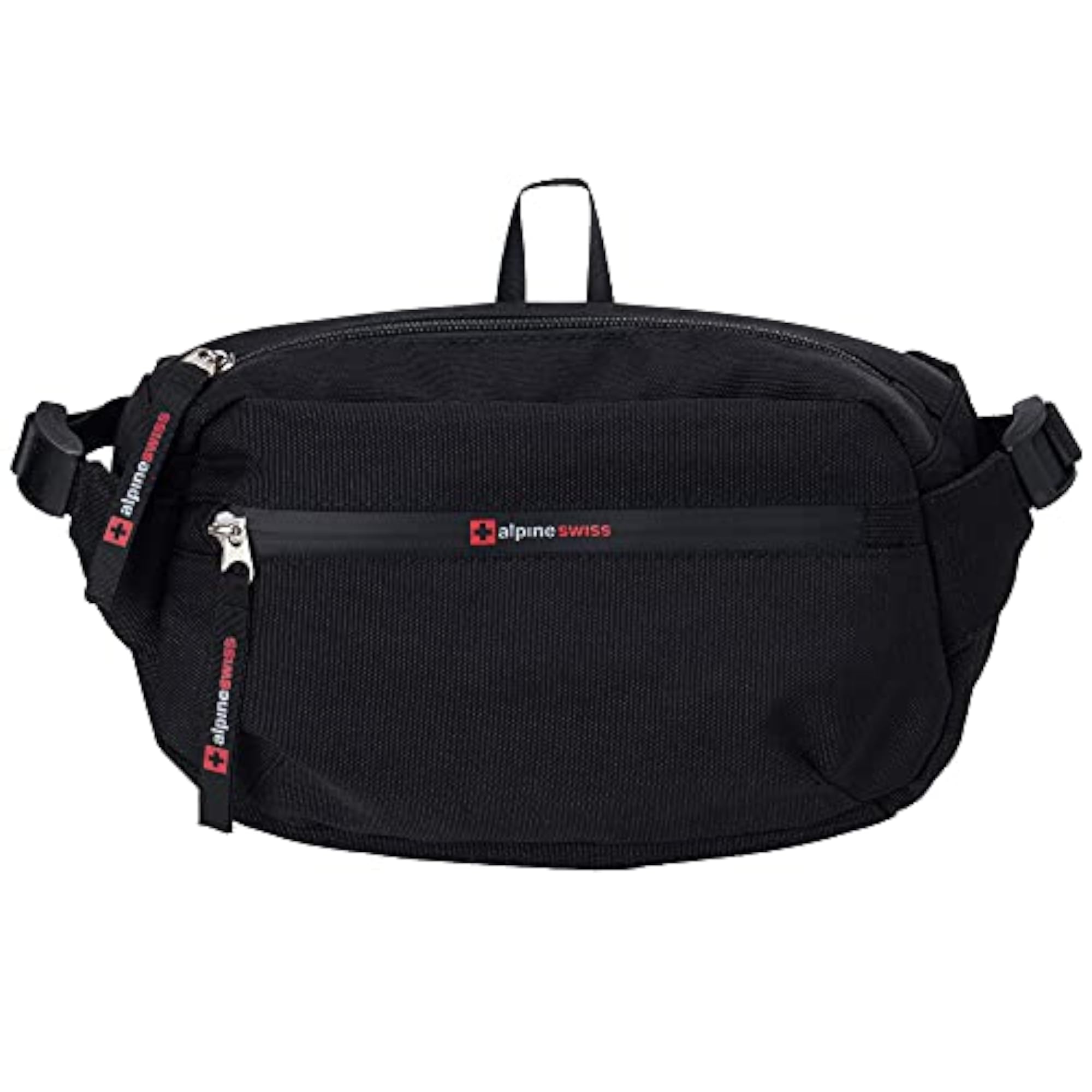 Fanny Pack Adjustable Waist Bag, Black