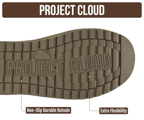 Image of Project Cloud Genuine Leather Ankle Boots for Women - Water Resistant with Memory Foam Insole Winter Boots - Trending Shoes & Comfortable Women's Ankle Boots (Hippy)