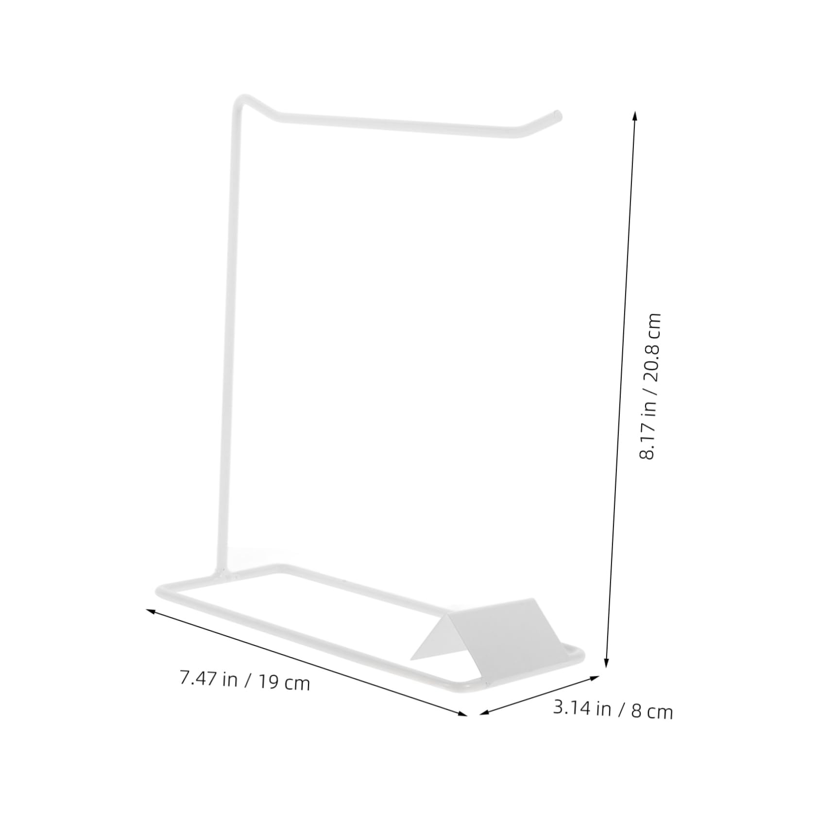 VALICLUD Space-saving Jewelry Tower Stand Metal Nail Salon Shelves for Display Racks