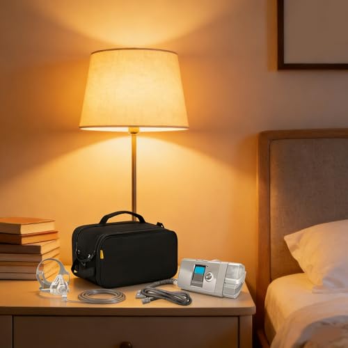 Compartiments rangement AirSense 10 housse tissu léger contre la poussière des accessoires