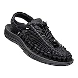 KEEN Sandalias Uneek para hombre, Multi/Negro, 13