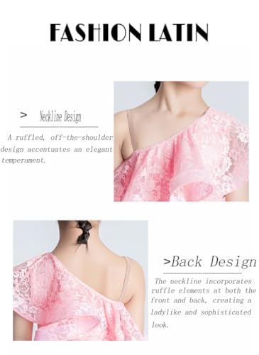 Robe de danse latine fille de compétition pour tango et gala - 6