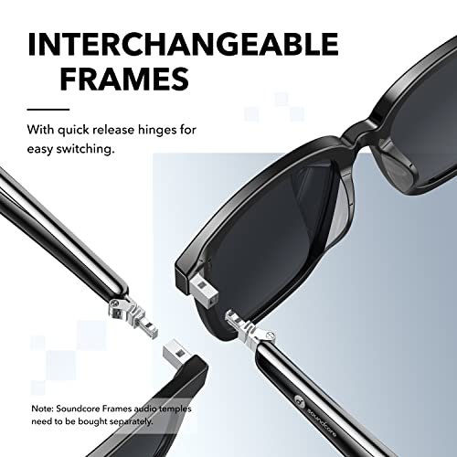 その他 Anker Soundcore Frames Landmark Soundcore by Anker, Frames Landmark (czarny) : Amazon.pl