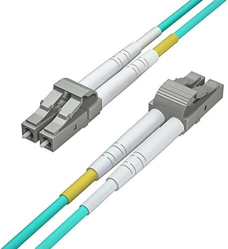 HiFibre 1-Pack 1m(3.3ft) OM3 LC to LC Duplex Multimode Fibre Patch Cable