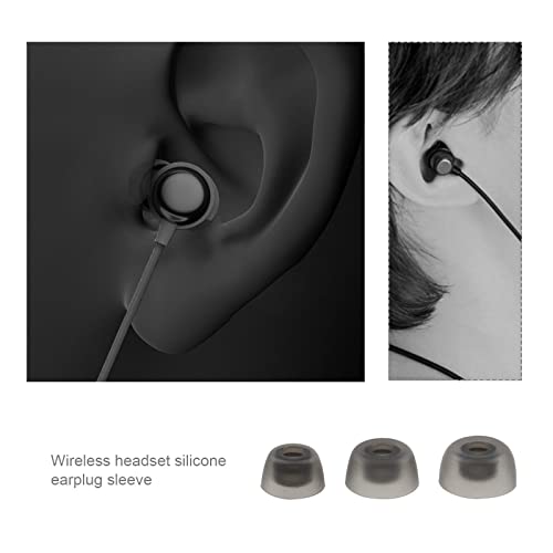 EMSea 6 works of Silicone Ear Buds Tips Replacement In-Ear Ear Sleeves Compatible with Jabra Elite 75t/ 65t/ Active/Sport Evolve Wireless Headphones S M L - Image 3