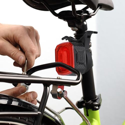 Lumière de sécurité arrière avec capteur imperméable pour cycliste - 3