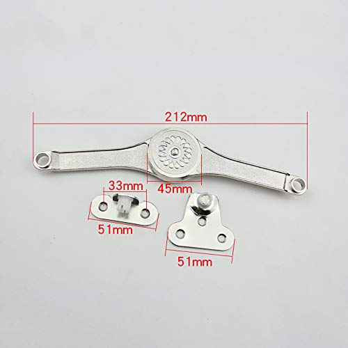 Heavy Duty Lid Support Hinges, Safety Folding Lid Stay Hinge