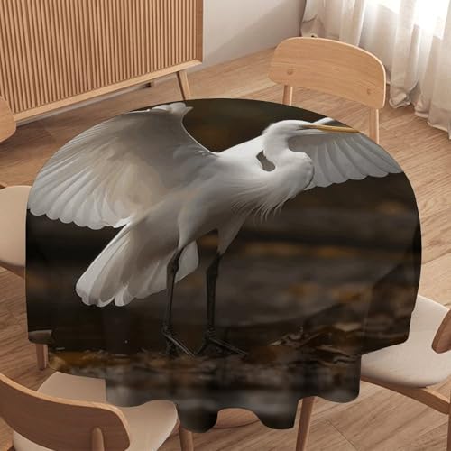 Nappe ronde 152 cm imperméable infroissable résistante aux taches - 5