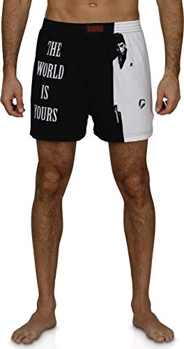 Scarface Tony Montana Men's Pajama Pants Loungewear - Boxer Shorts and Pants 2 Pieces Sets4