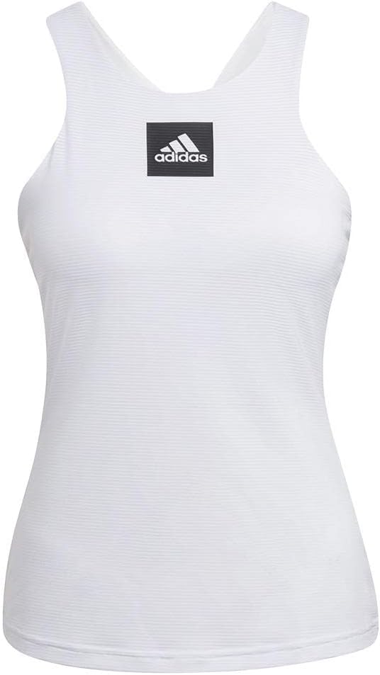 adidas Women's Tennis Y-Tank Heat.rdy, Pulse Aqua/Black (Primeblue)