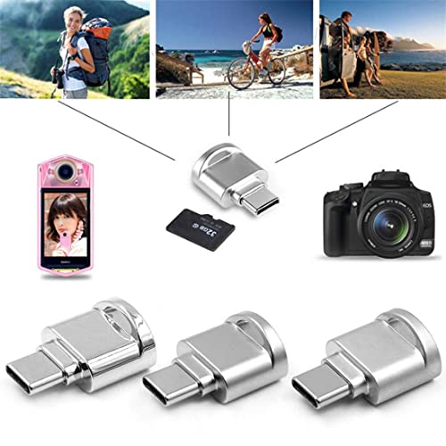 Chenyang FBA-UC-051(2PCS) Cy 2Pcs Usb Type C Usb-C To Micro Sd Sdxc Tf Card Reader Adapter thumb #5