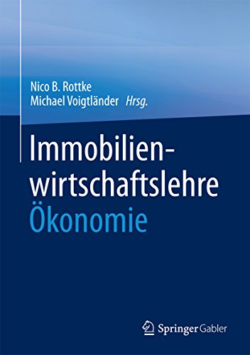 Immobilienwirtschaftslehre - Ökonomie (German