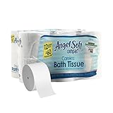 Georgia-Pacific Angel Soft ps 1937300 White Compact Coreless 2-Ply Premium Embossed Bathroom Tissue, (WxL) 3.850