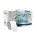 Georgia-Pacific Angel Soft ps 1937300 White Compact Coreless 2-Ply Premium Embossed Bathroom Tissue, (WxL) 3.850" x 4.050" (Case of 12 Rolls, 750 Sheets per Roll)