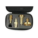 Material: Messing und Edelstahl