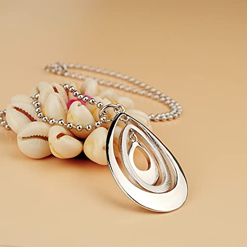 Collier pendentif hyperbole MOCHAMIK pour look de soirée - 3