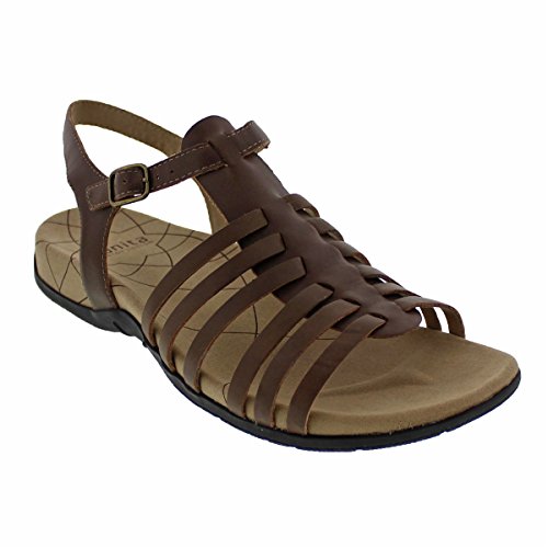 Sanita Women's Cadence Platform Sandal, Brown, 36 EU/5.5-6 M US