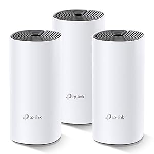 TP-Link Deco M4 Whole Home Mesh Wi-Fi System, Up to 4000 sq ft Coverage, Qualcomm CPU, Dual-Band AC1200 with Gigabit…