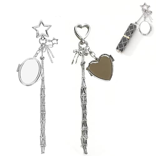Image of Lipstick Holder Keychain Bag Charms Y2K Accessories, Portable Makeup Essentials for Travel and Daily Use, Cute Handbag Accessories for Women and Girls