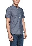 Slim fit s.Oliver Herren 130.10.103.11.120.2061435 Hemd, Blue Dobby, XL