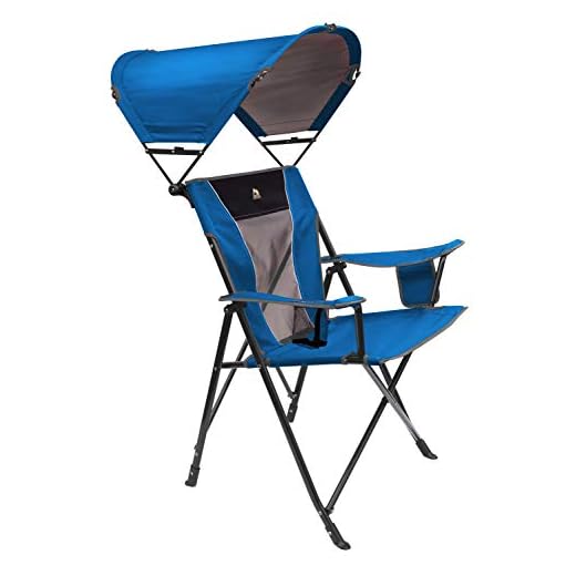 GCI Outdoor SunShade Comfort Pro Camping Chair