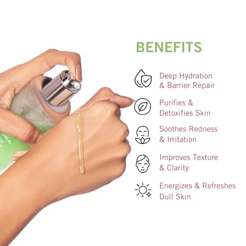 Image of LIMN Aurora Purifying Detox Facial Cleanser | Removes Dirt, Oil, Makeup & Pollution | Deeply Cleanses Pores Without Dryness | Hydrating Face Wash with Pepto-Ceramide Complex | Sulphate-Free | 5ml