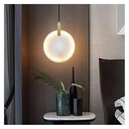 Suspension en marbre pour lit de chambre afin de tamiser la lumière