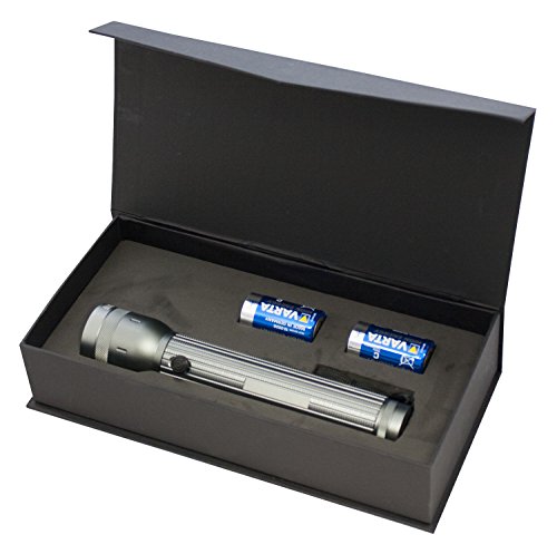 Preisvergleich Produktbild Ampercell 30025 LED Taschenlampe in Geschenkbox, 350 Lumen