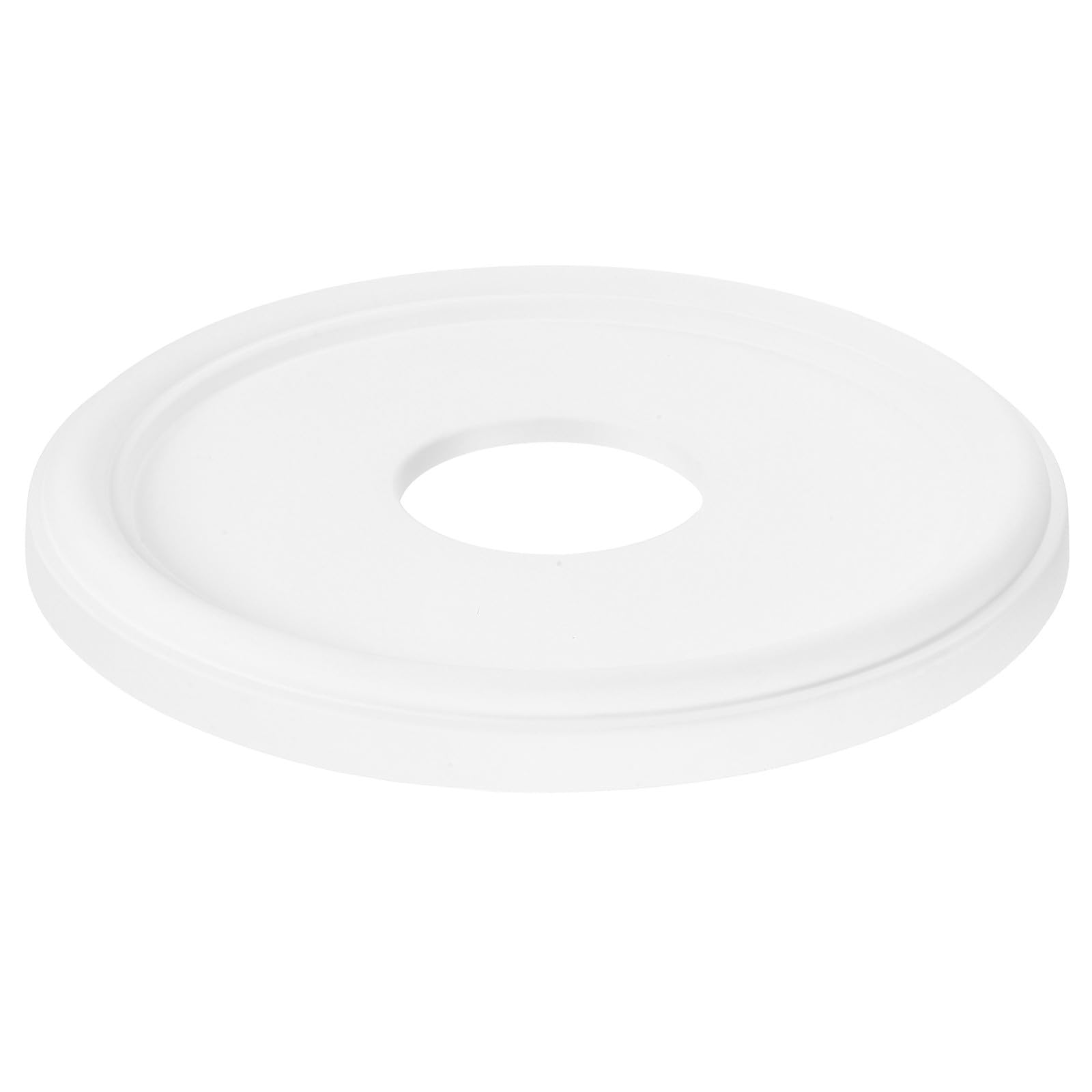 Colgante Araña Medallón Redondo Blanco de Poliuretano para Ventilador y Luz de Techo, Diseño Versátil Fácil Instalación, Acabado Elegante para Decoración del Hogar en Dormitorios